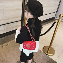 2024新款儿童包波浪纹小方包时尚休闲单肩斜挎包迷你小包一件代发