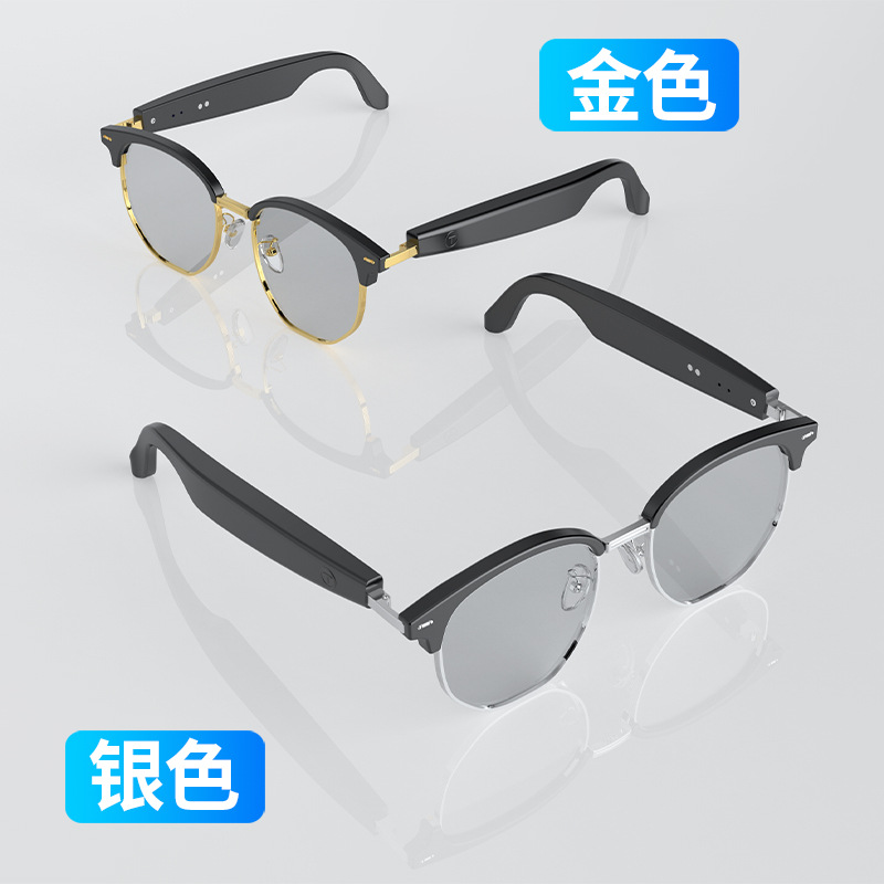 [Power Factory] Gafas Bluetooth inteligentes GS16 Conducir llamadas, escuchar canciones, deportes, llamar, navegación, espejo que cambia de color