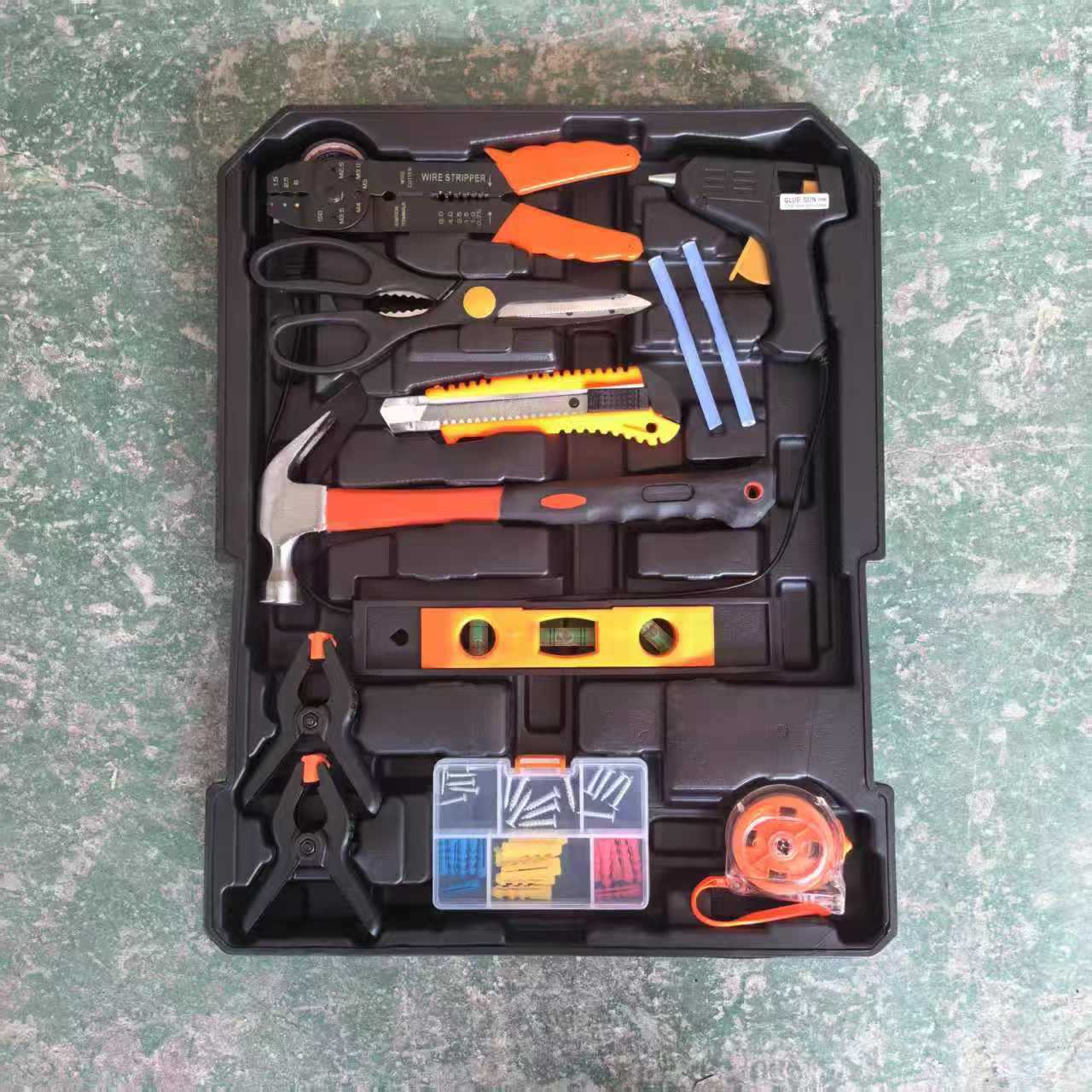 187-Piece Set 399Pc Auto Repair Combination Tool Set Professional Auto Maintenance Car Socket Car Repair Set