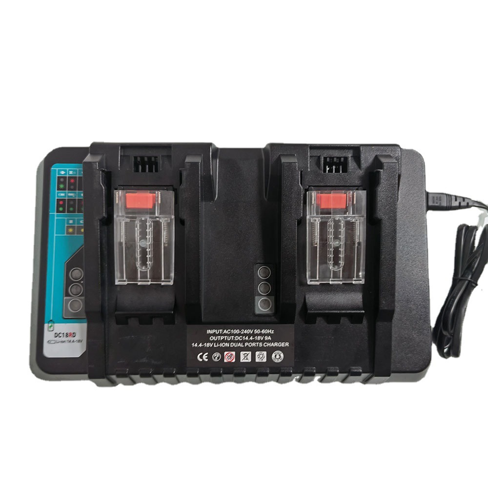マキタ充電器dc 18rd電池充電器9aに代わる充電器2槽リチウム電池充電器