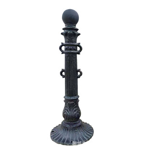 Guangdong cast iron Roman column anti-collision stop column protection column municipal garden cast iron stop column large discount