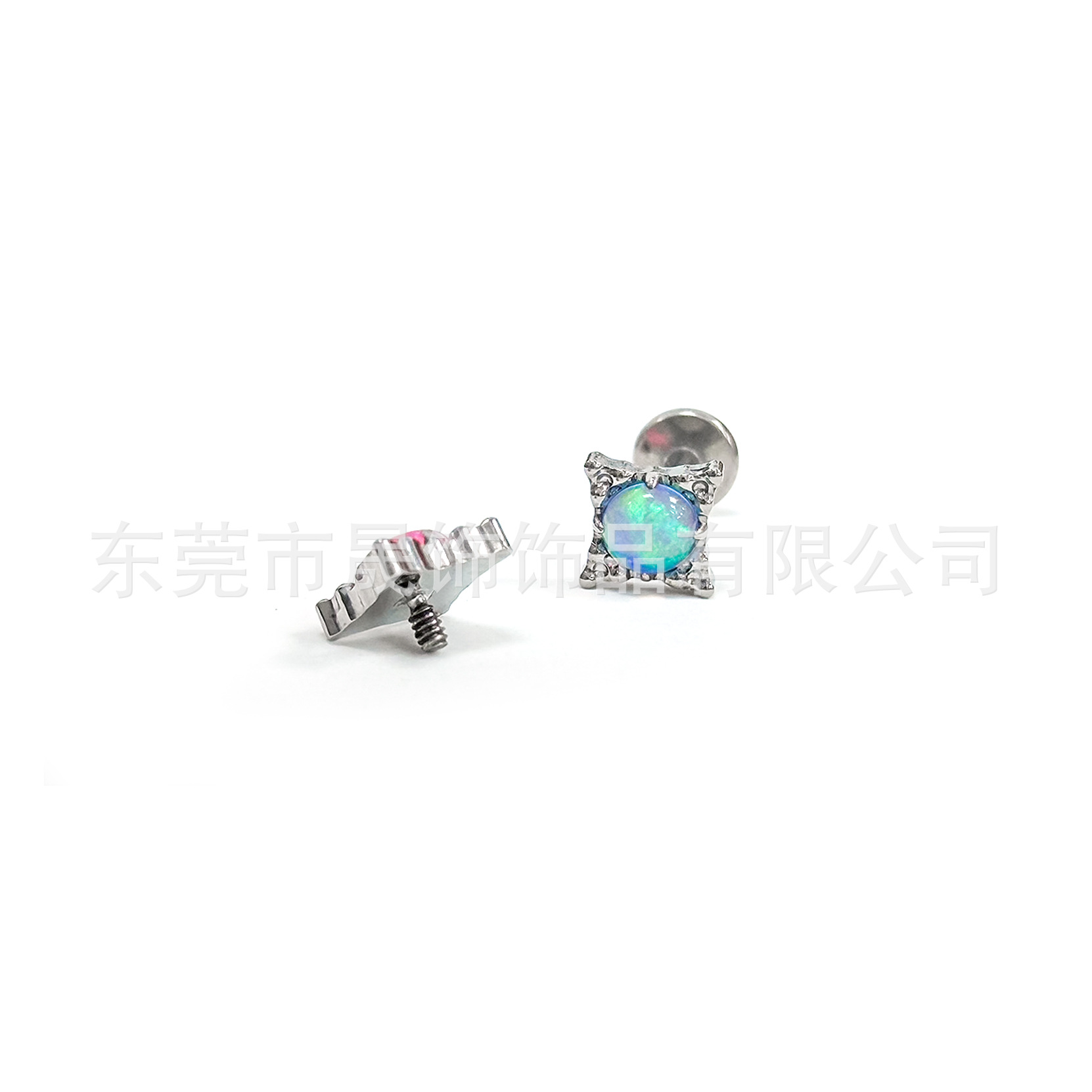 极光澳宝 Star 芒 Ear Stud F136 Titanium Alloy Studded 澳宝 Helix Cartilage Stud G23 Titanium Piercing Jewelry 厂家