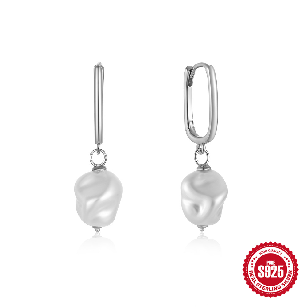 1g Weight 925 Sterling Silver Ear Needle Material 18K Gold Plated Plating Material Drop Earrings Classification 1 Pair Quantity Date, Tea Party Occasion 925 Sterling Silver Material Geometric Pattern All Seasons Season Women's Gender Elegant, Simple Style Style 1 Pair 18K Gold Plated 925 Sterling Silver 925 Sterling Silver Earrings Geometric Drop Earrings 85