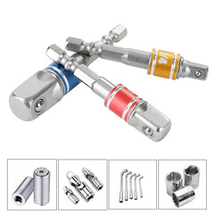 Cross-border color beaded post electric sleeve conversion post tool accessories set hexagonal handle AD steel ball post