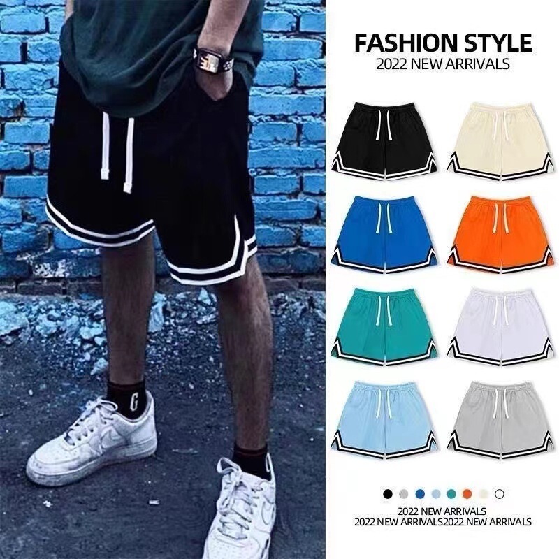 Factory wholesale summer mesh breathable quick-drying pants Sports American casual outerwear shorts men's football all-match Fashion