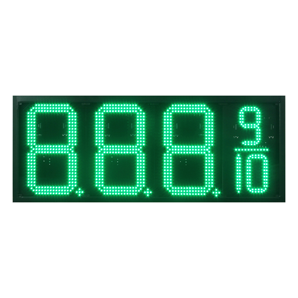 江陵高亮LED数字显示屏 8889/10油价牌RS485电脑通讯油价屏批发