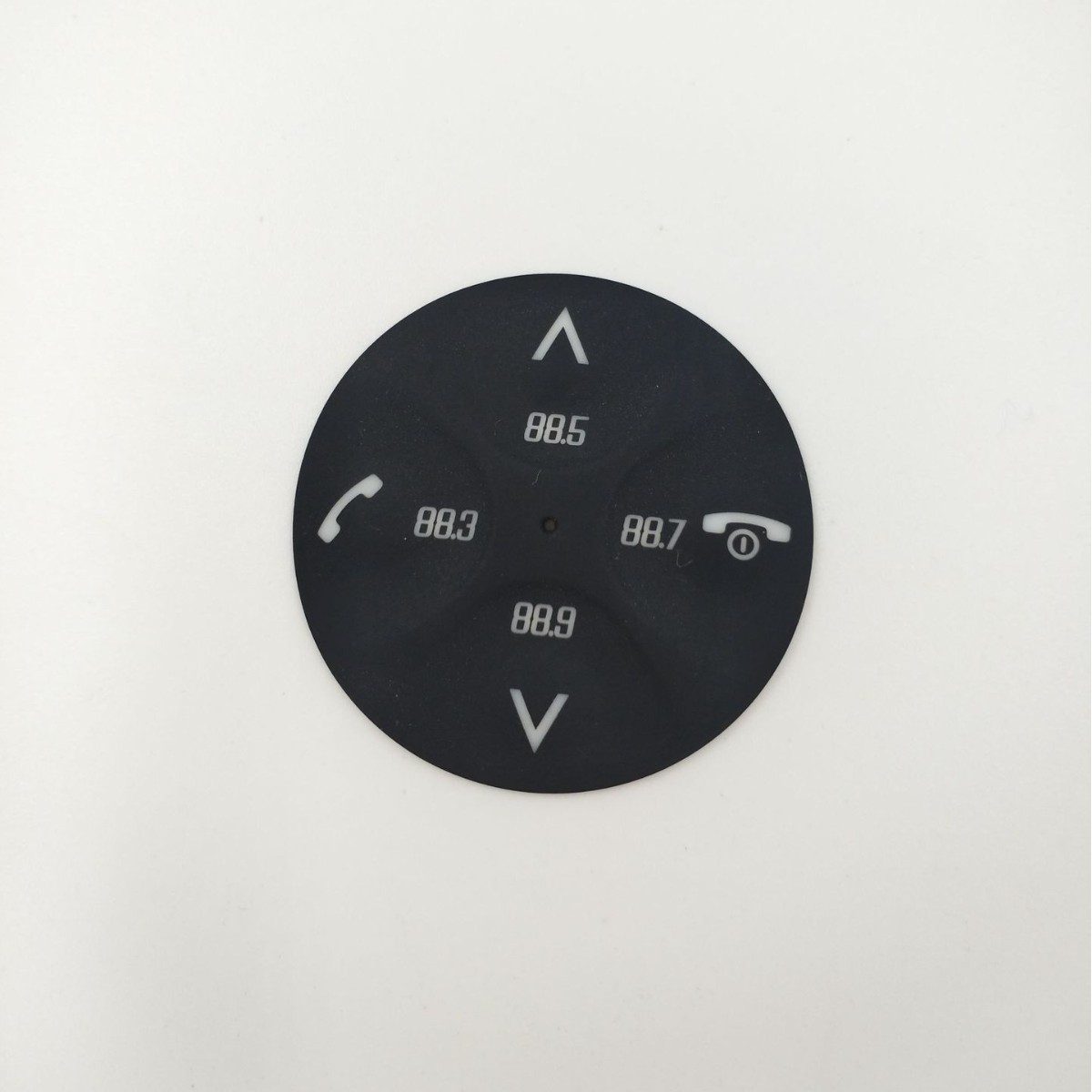 厂家直销定制多功能车载电话按键硅胶导电按键可透光的车载按键