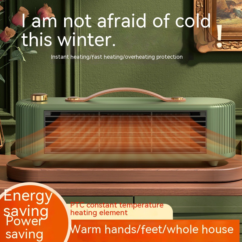 跨境暖風機大功率歐規取暖器陶瓷PTC家用智能電暖器