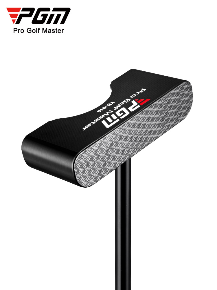Gậy golf PGM dạng đứng thẳng đánh, trọng tâm thấp, có đường chỉ hướng, chiều dài 34 inch — TUG045-Đen
