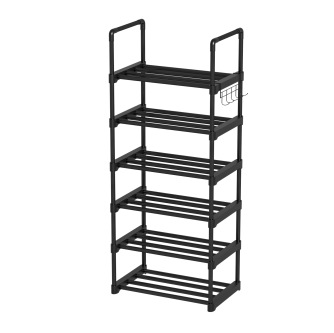 跨境电商45cm简易组装家居经济实惠型自由组装收纳小鞋架厂家批发