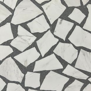 Ice crack net red mosaic terrazzo bulk particles irregular mall ground inorganic grinding stone D