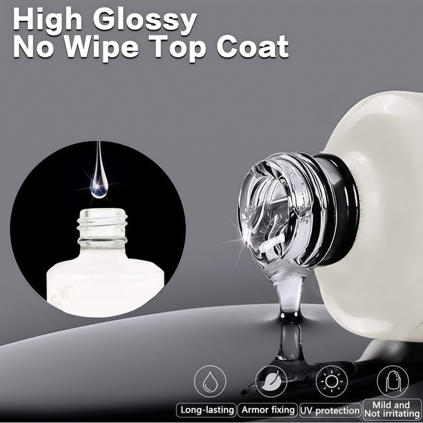 Disposable matte nail polish for manicure