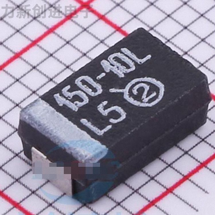 293D157X9010D2TE3描述150uF(157) ±10% 10V 钽电容