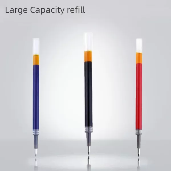 K35 Moran Refill Press Type Red Blue Black 0.5 Bullet Large Capacity Press Signature Water Refill Refill