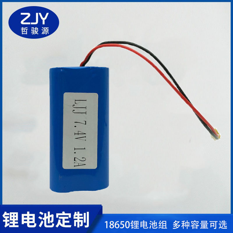 18650 Lithium Battery Pack 2S1P Lithium Battery with Board and Cable for Laptop, Balance Scooter, Rechargeable Battery