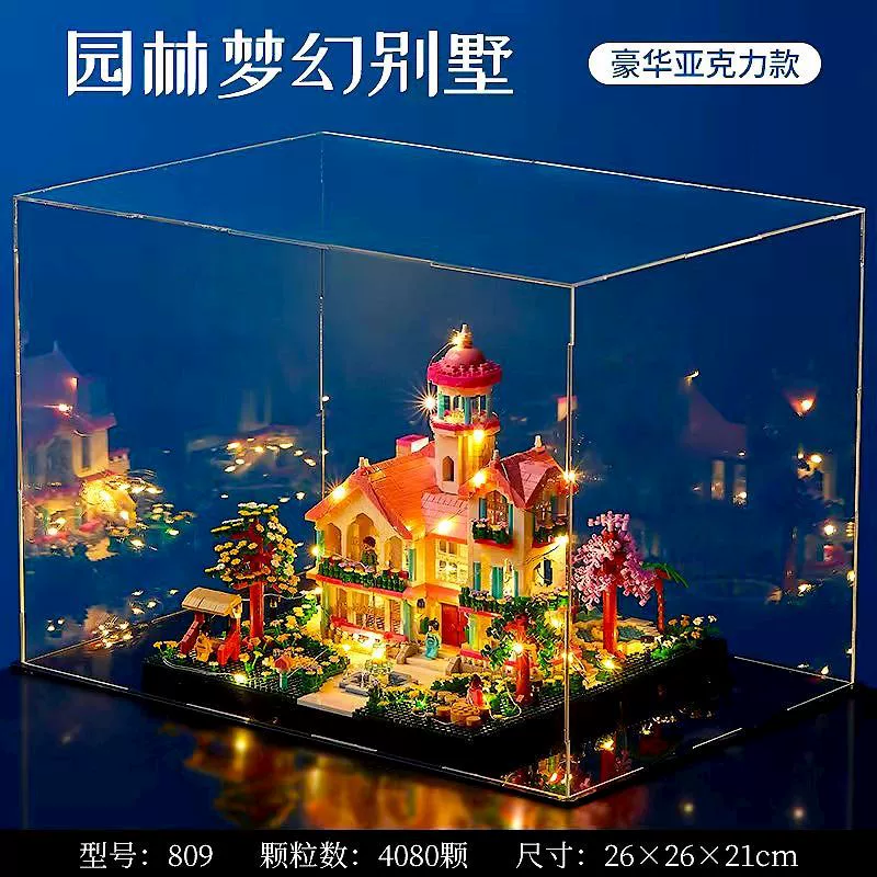 Конструктор (Lego) серия «Замок» — наборы из мелких деталей, модели достопримечательностей (разное количество деталей)