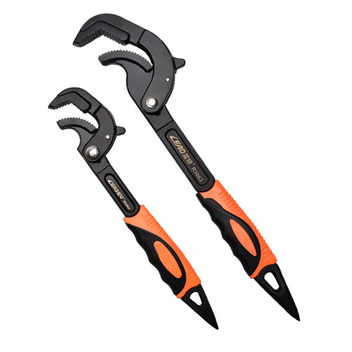 Ruier tools live mouth wrench large open hand multifunctional wrench large open wrench automatic locking quick opening pipe wrench