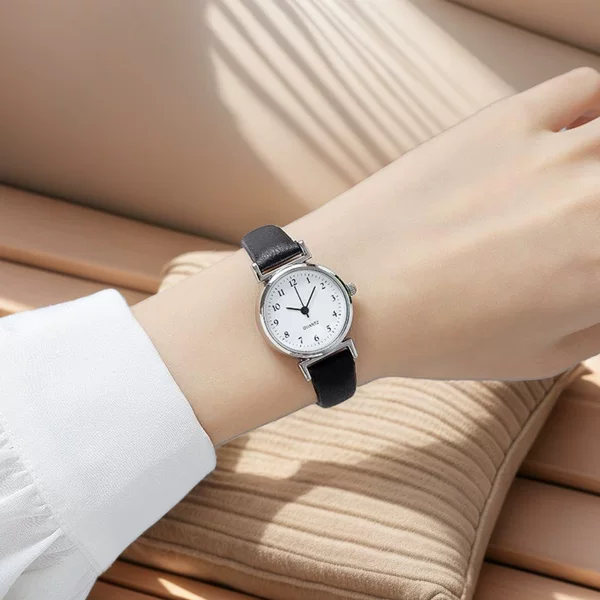 Women's Style South Korea Style Explosive Small Watch Women's Small Mini Student Korean Style Simple Fashionable Casual Retro