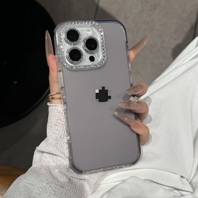 ins高颜值果冻KT猫边框适用苹果16promax手机壳iphone15全包13/14|undefined