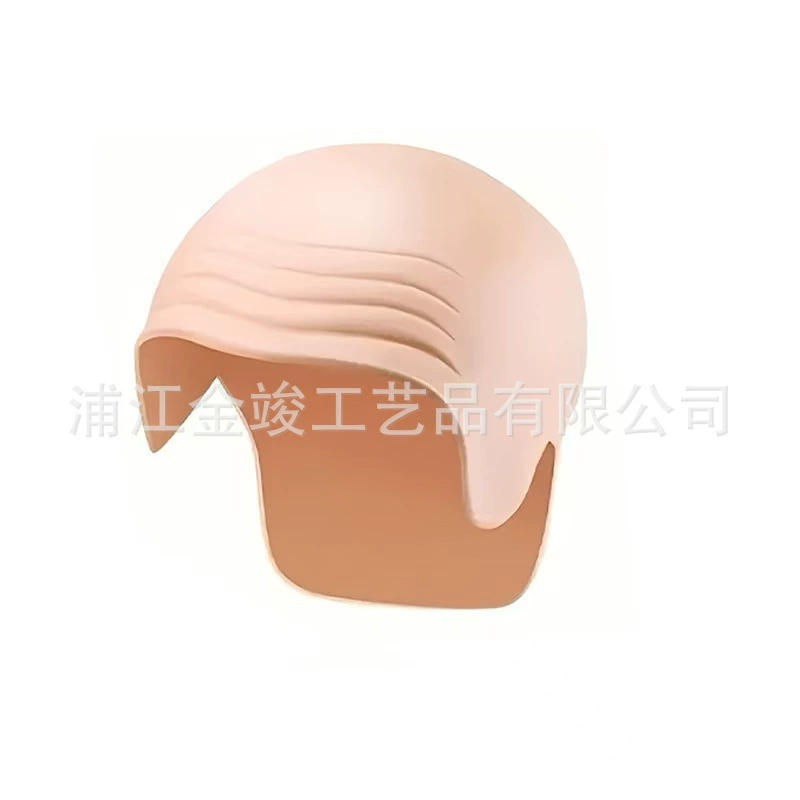 Искусственно реалистичная Bald Cap Hood, эмалированная отделка, one-size, реалистичный вид кожи головы