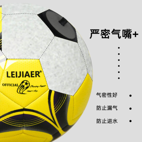 Regal Technology double-layer explosion-proof training game football resistant to kicking teaching ball No. 5 football youth No. 4 football