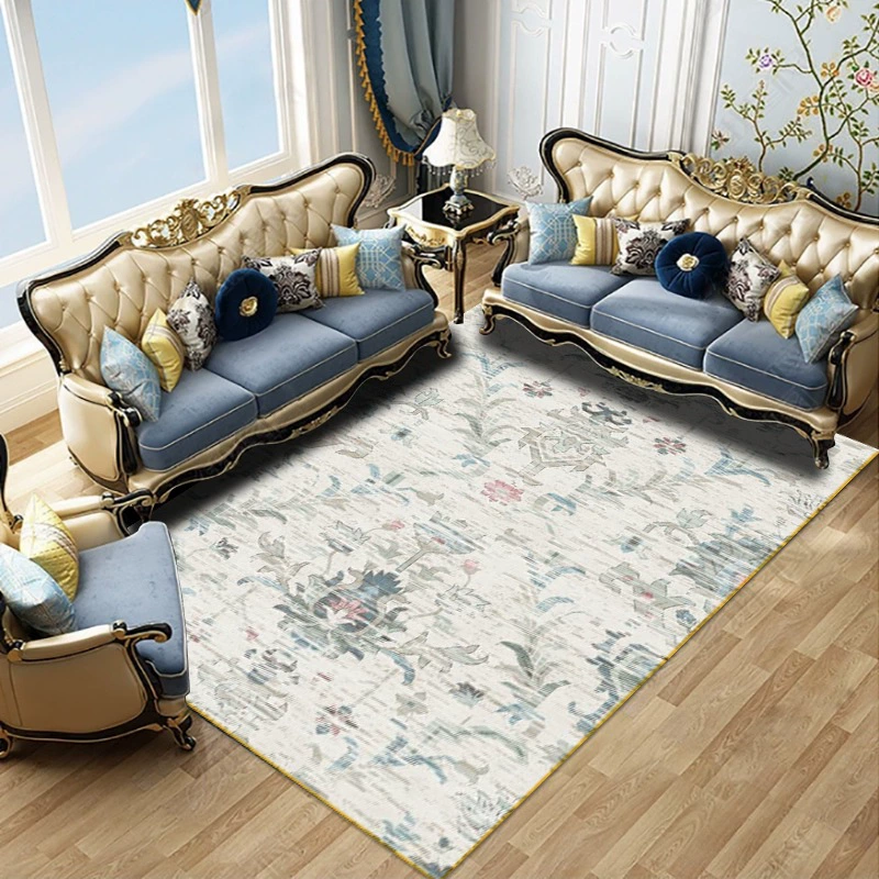 Area rug Persian‑style, retro ethnic boho design, for coffee table/sofa/bedside, multiple sizes
