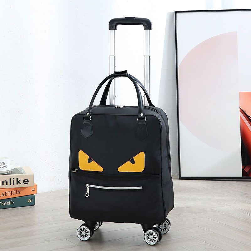 Korean Style Portable Trolley Luggage Bag Travel Bag Large Capacity Lightweight Short-Distance Travel Waterproof Boarding Luggage Bag Student