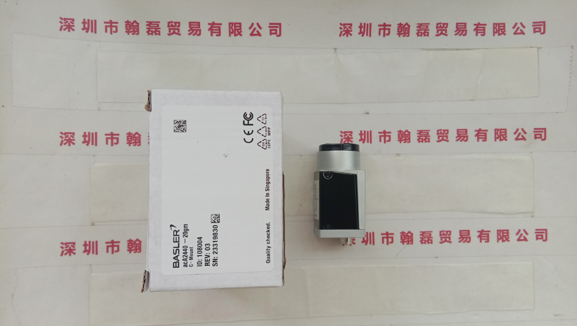 巴斯勒basler 面阵工业相机 aca2440-20gm