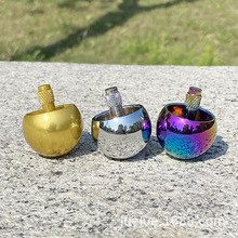 蘑菇头金属自动翻转陀螺 倒转倒立Metal Flip Over Top Gyroscope