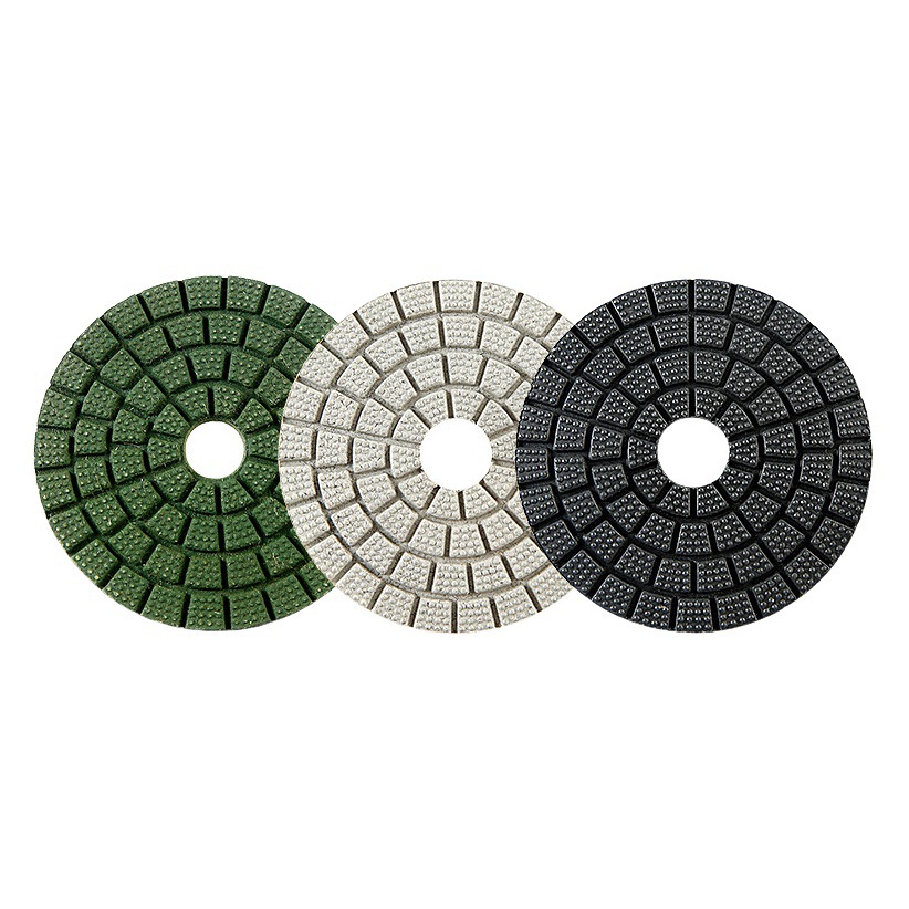 Pieza de pulido de agua de piedra N ° 0 pieza de pulido BUFF granito pulido espejo N ° 10000 blanco y negro pulido verde pulido suave y duro pieza de pulido