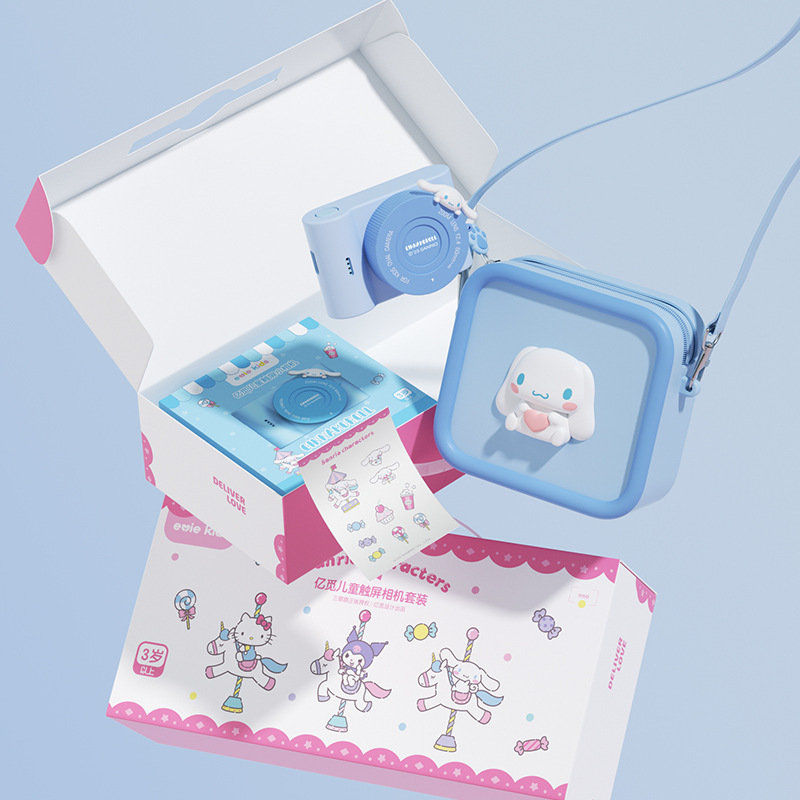 Sanrio auténtica cámara inteligente para niños 3.0 pulgadas pantalla táctil de alta definición WIFI transmisión estudiante cámara dual