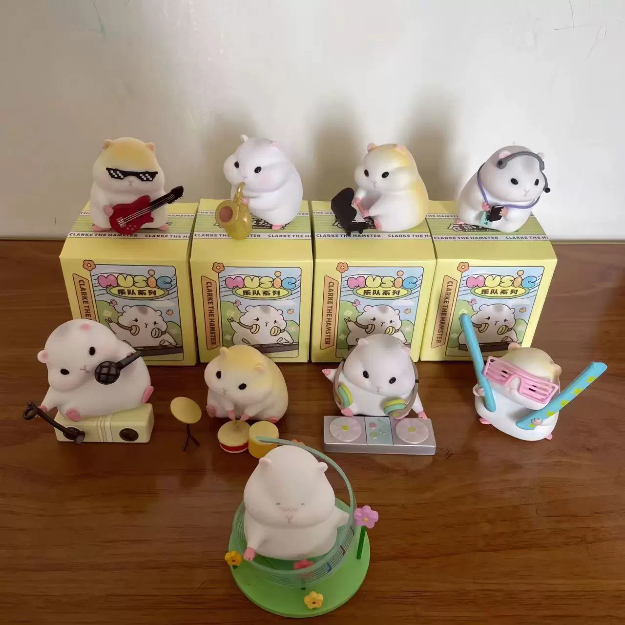 Клак Doll, транспорт, ручка, минифигурка ПВХ, сетка для волос, игрушка, интернет-знаменитость