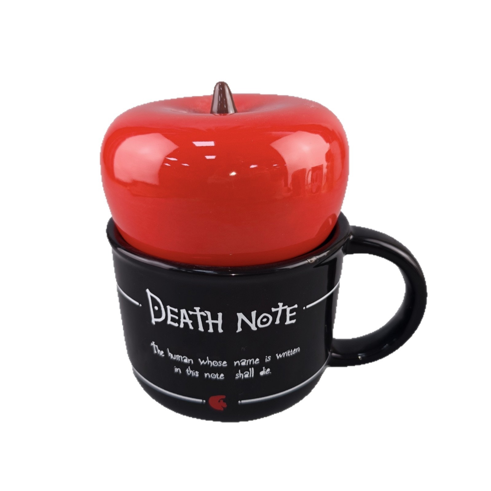 Inventario creativo de manzana tapa de cerámica taza de marca taza Death Note artesanía de cerámica comercio exterior nuevo