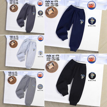 一件批发 25 冬款童装 卡通小兔子 加绒  儿童休闲裤 男童童裤-