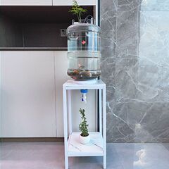轻奢透明矿泉水桶养鱼改装鱼缸18.9升纯净水桶生态底部排水生态缸