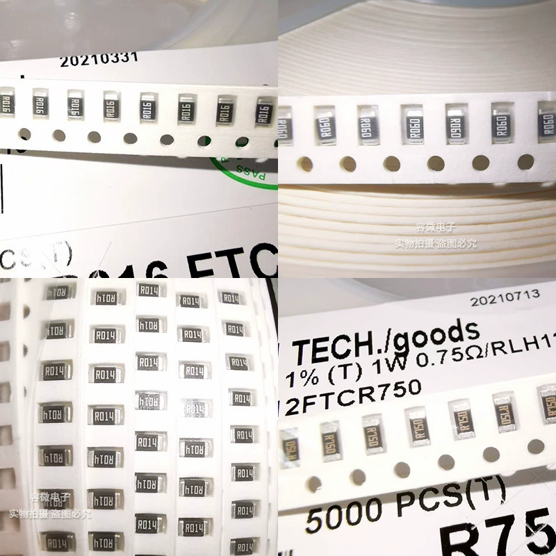 1206 1W 0.005Ω 0.005Ω 5mΩ R009 сплавной SMD резистор RLM12FTCMR005