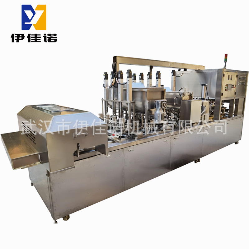 1000ml大容量铝箔碗自动封口机 酸菜鱼打包铝箔碗片膜封口机定制