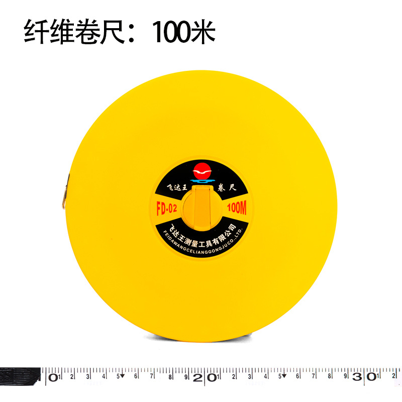 100 meters high-grade glass fiber tape measure