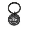 Black Steel Steel Sometimes You Forget that you are stainless steel keychain