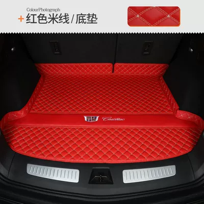 Trunk Mat — ATSL CT6XT6XTS SRX - main-pad-single-piece-red-20-24-cadillac-xt5