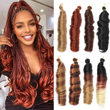 24inch150g���ްlͲ�����French Loose Wave Crochet Hair������