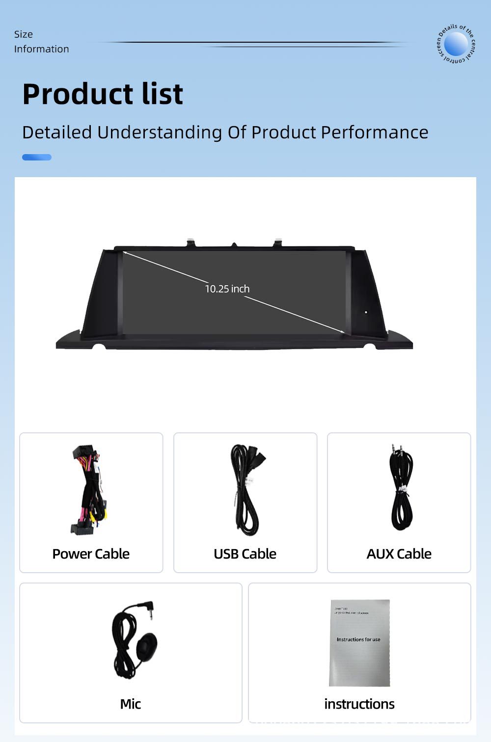 Suitable for Bmw Gt F07 10.25inch Android Car Navigation Large-Screen Central Control All-In-One Gps Car Navigation System