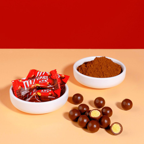 Wangdi Malisu Chocolate Barrel 168g Chocolate Sandwich Malt Crisp Nostalgic Casual Snacks Wedding Candy