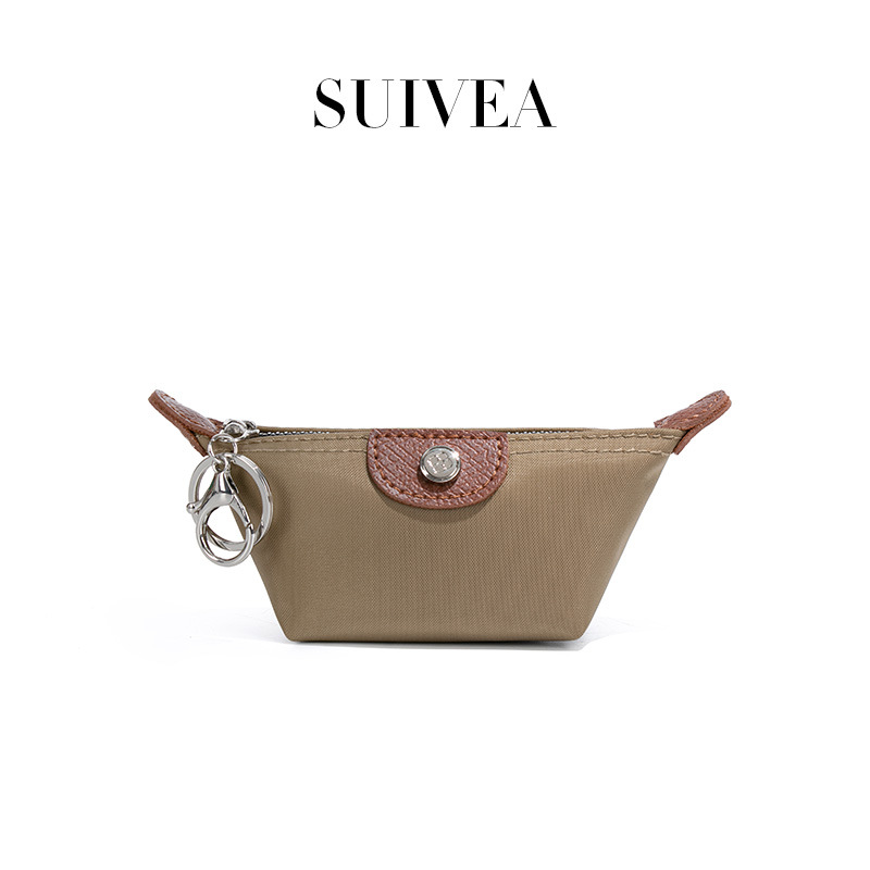 工厂批发元宝挂件零钱包时尚耳机包迷你可爱口红包防水尼龙饺子包