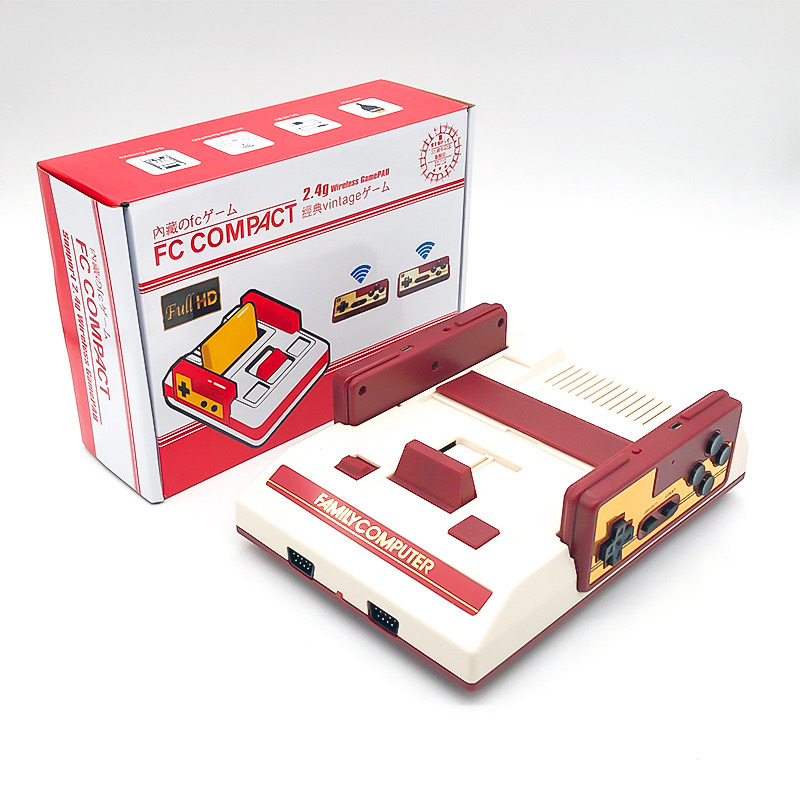 Nostalgic Fc Tv Game Console Classic Retro Home Red and White Machine 8-Bit Plug-In Card Game Console 500+132 Games Nostalgic Fc Tv Game Console Classic Retro Home Red and White Machine 8-Bit Plug-In Card Game Console 500+132 Games
