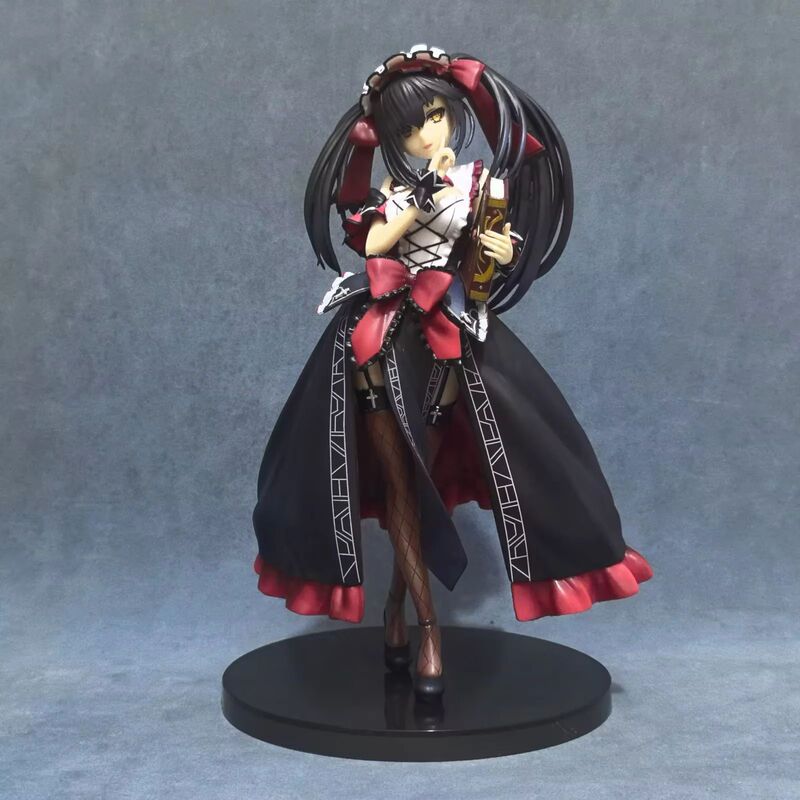 约会大作战 时崎狂三 嗫告篇帙 梦魔 礼服站姿模型摆件盒装手办|undefined