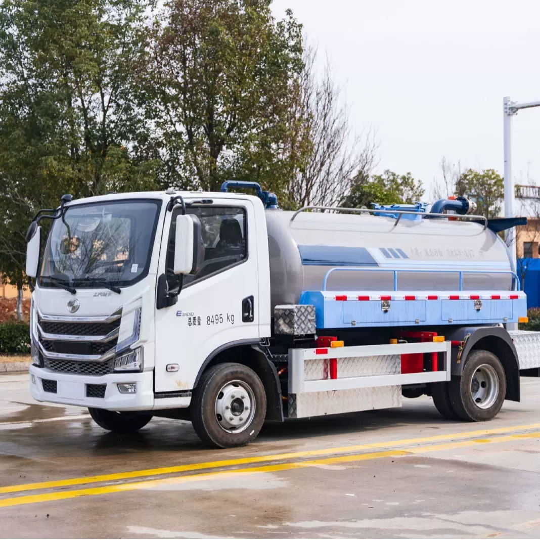 5方跃进纯电吸粪车 新能源吸粪车 电池容量大续航强劲 自吸自排