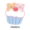 Two bears cake