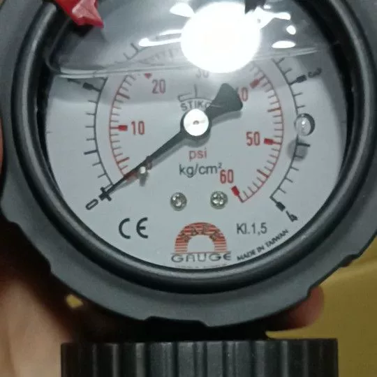 Обычная обработка износостойкий радиальный вакуумметр обычный Цифровой манометр Y100 нестандартного типа механической указки