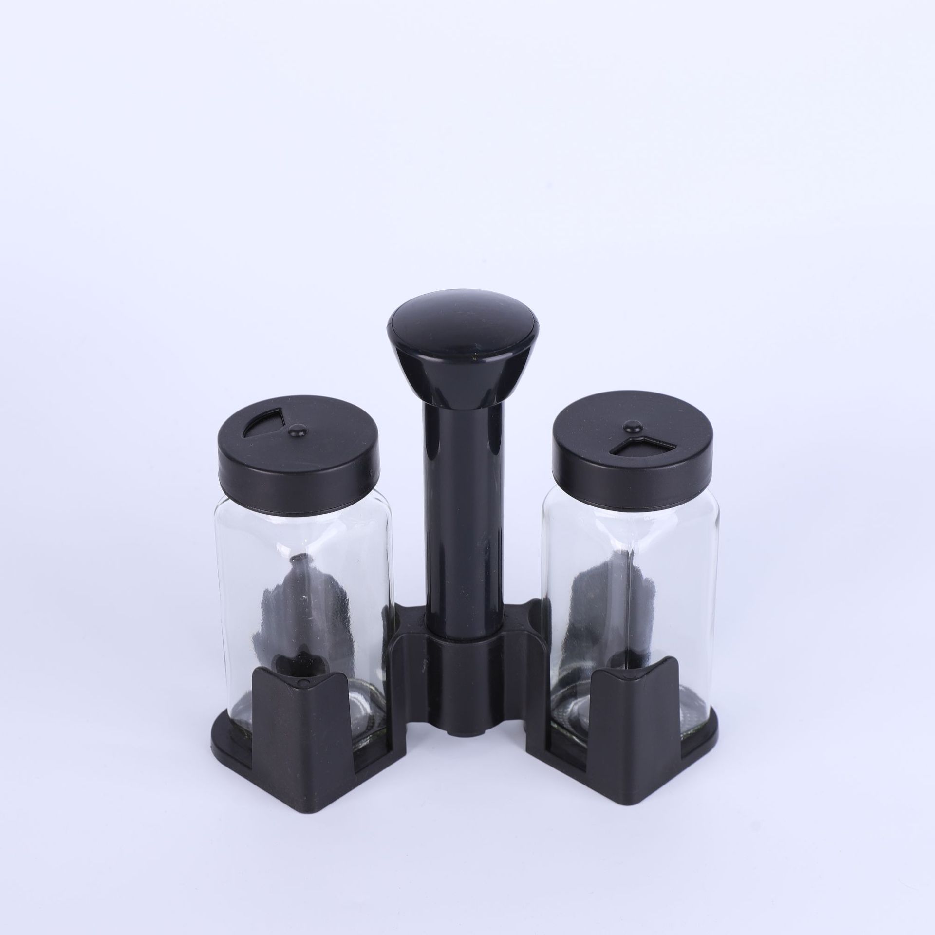 Botella de condimentos Botella de condimentos de vidrio Botella de condimentos Taza de condimentos Caja de condimentos Botella de pulverización porosa rotativa Botella de pimienta para artículos de cocina image 4